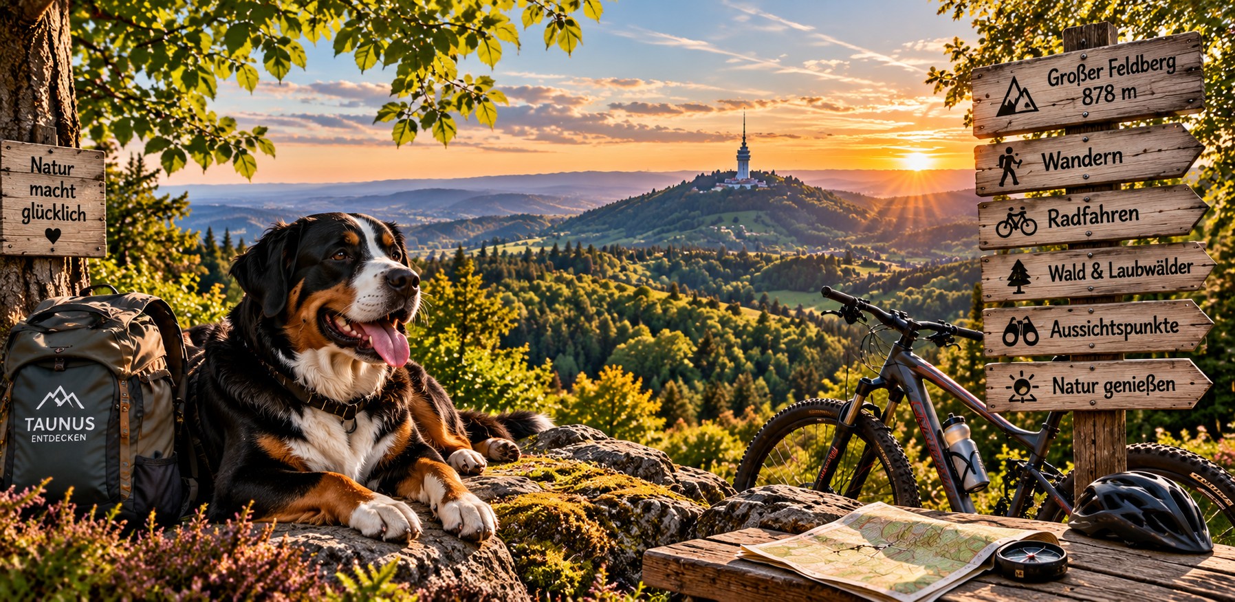 Natur, Wandern und Ausflüge im Taunus